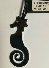 PENDENTE CIONDOLO ZOPPINI COLLANA IPPOCAMPO CON DIAMANTINO NUOVO  U1089.2C72