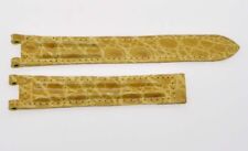 Cartier Pasha, original yellow crocodile strap 18mm (16mm buckle) 