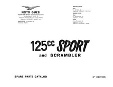 Moto Guzzi parts manual book