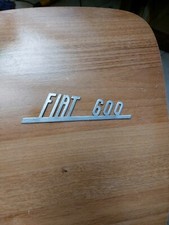 FIAT 600 SCRITTA FIAT 600