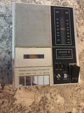 Radio d'epoca registratore a