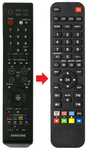 Telecomando adatto per samsung - telecomando,