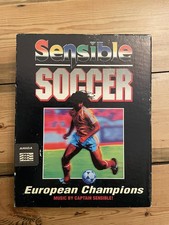 Commodore Amiga - Gioco in scatola grande calcio sensibile. Testato e funzionante