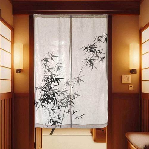 Noren giapponese con design - , in
