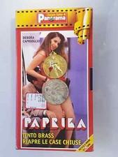 VHS USED I CLASSICI PROIBITI : PAPRIKA di TINTO BRASS con DEBORA CAPRIOGLIO