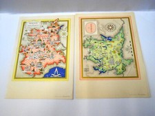 LOMBARDIA e PIEMONTE 2 tavole