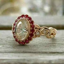 Fede nuziale vintage Art Deco