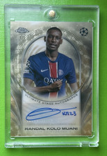 Kolo Muani 1/1 Superfractor  Auto  Spurs PSG Topps Chrome Ultimate Stage 2024-25