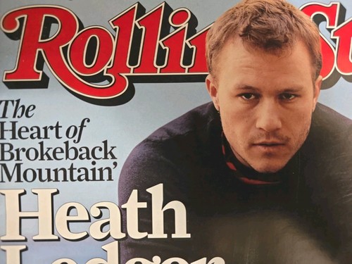Heath ledger cover rolling - ledger,