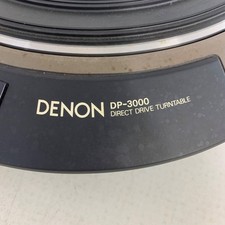 giradischi servo a trazione diretta Denon DP-3000 usato giradischi analogico