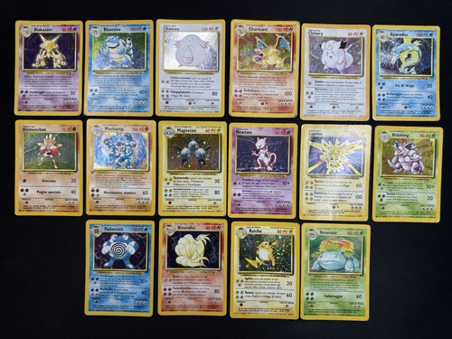 Carte pokemon set - set, base