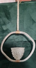 Lampadario Barovier anni 30/40 Murano rostrato Old Chandelier