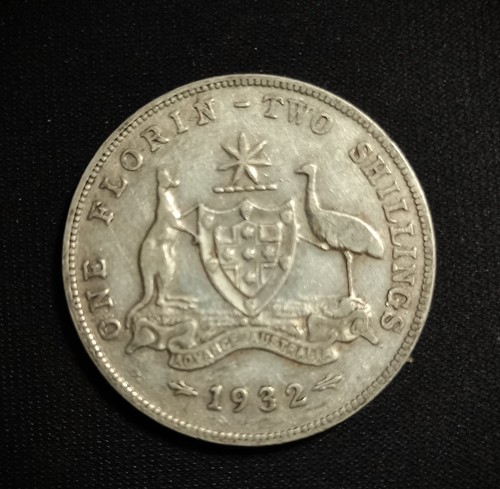 Moneta australia florin 1932 - moneta,