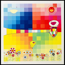 Takashi Murakami Litografia