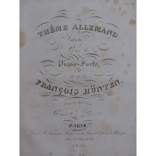 Hünten françois tema tedesco - françois,
