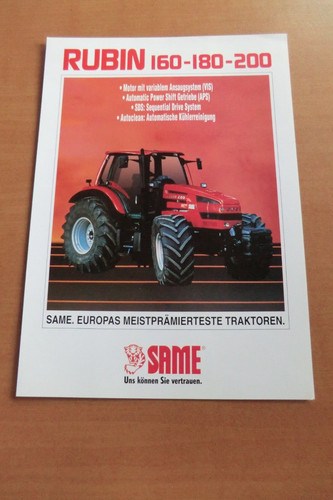 Brochure same trattore rubino - same,