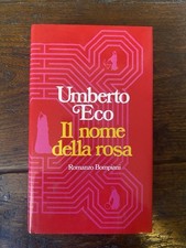 Eco Umberto Il nome della rosa Milano Bombiani 1980