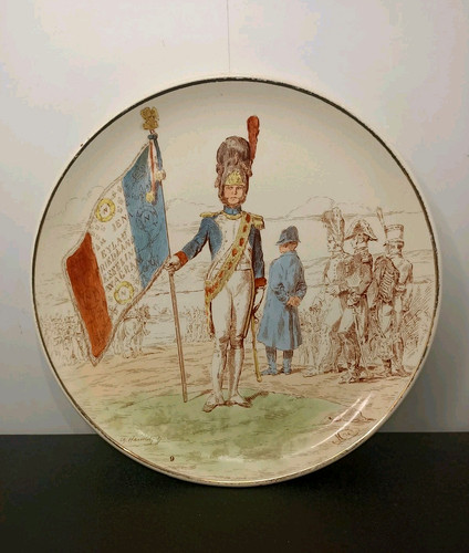Ancienne assiette creil - assiette,