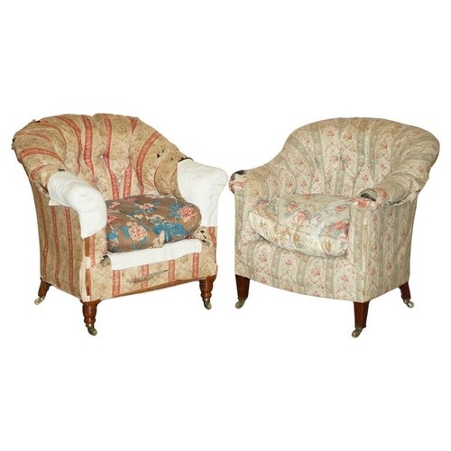 Coppia antiche poltrone - coppia, di