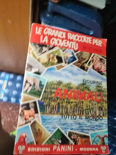 Album panini figurine animali - figurine,