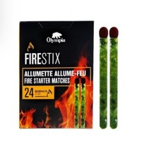 Firestix - Fire starter fiammiferi bruciatura lenta - vedi descrizione per dettagli