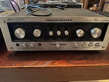 Console Marantz modello 1070 3 amplificatori tono argento bassi alti medi usati