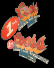 Insegna Birra Vintage Dipinta