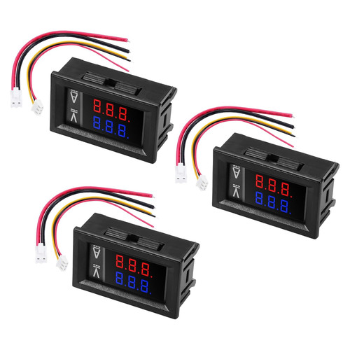 Voltmetro led 28 dc - 3, da