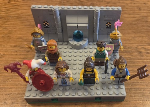 Lego castle lotto minifigure - castle,
