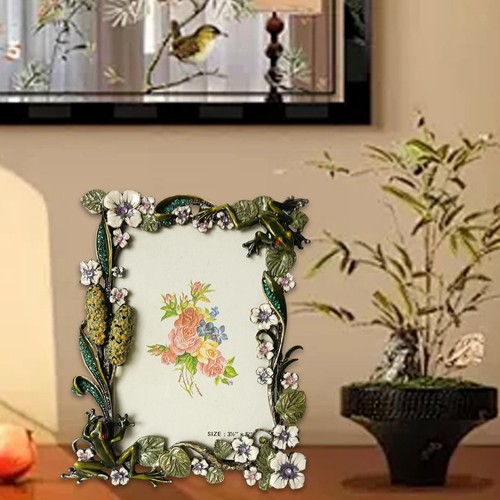 Cornice per foto con fiori - , in