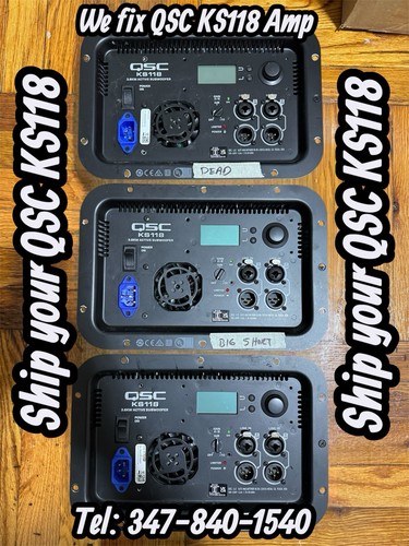 Qsc ks118 servizio - qsc,