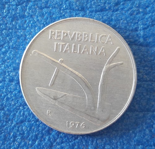 Moneta repubblica italiana - repubblica, 10