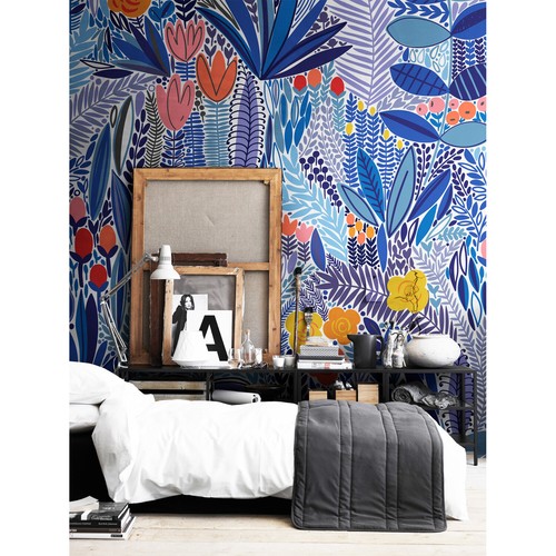 Blaue wildblume ablösbar - wildblume,