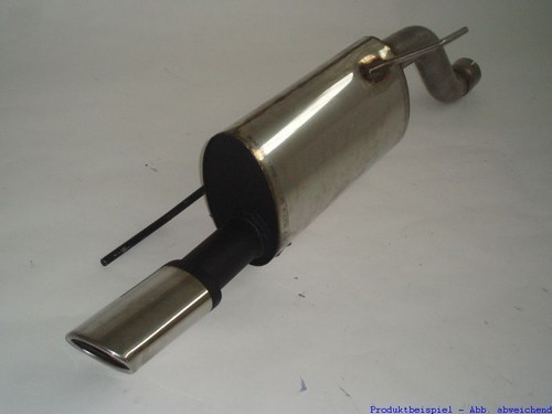 Scarico sportivo fms acciaio - scarico,