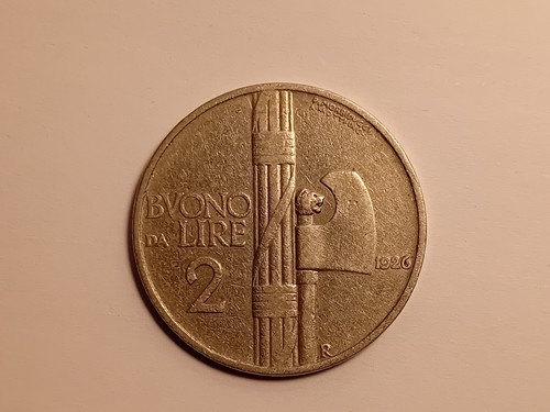 Moneta buono lire 2 - moneta,