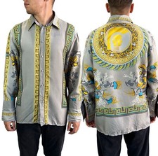 Camicia di seta uomo vintage