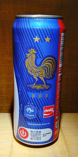 Canette coca cola france - coca,