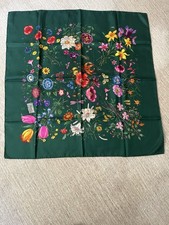 Sciarpa vintage Gucci Flora in