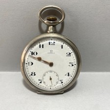 Orologio Taschino Omega Argento - Primi '900 Funzionante