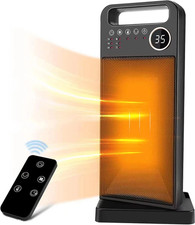 Stufa Elettrica Basso Consumo,2000W Termoventilatore, Riscaldamento a 3 Velocità