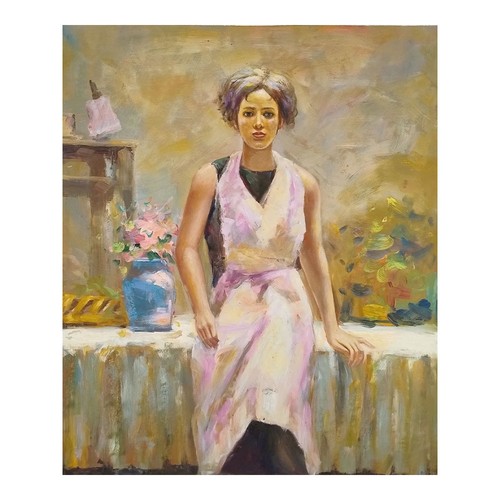 Quadro dipinto mano 50x60 - a,