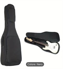 Borsa per Chitarra/Basso – Nera con Imbottitura e Spallacci Regolabili