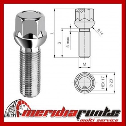B580 bullone distanziali - bullone,