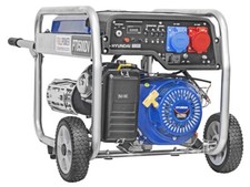 Hyundai PT8500DV gruppo elettrogeno Generatore benzina 4T con ruote 8,5 Kw 230-4