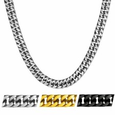 Acciaio inox collana maglia - inox,