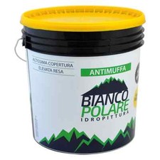 Pittura al Quarzo fino Antimuffa per esterno Rivestimento Murale esterni 4, 14 L