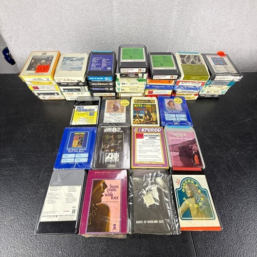 Lot track stereo tapes - lot, 47