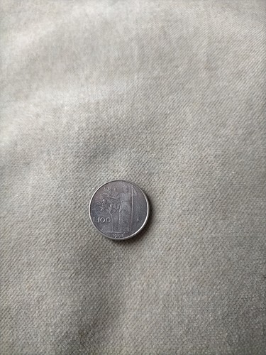 Micro moneta 100 - lire,