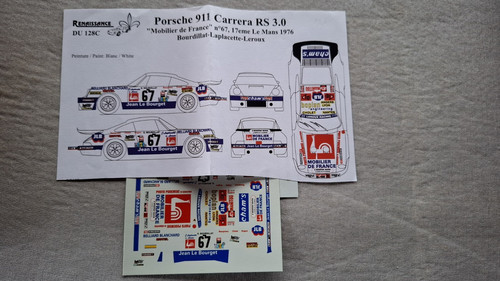 Decals porsche 911 - 911, rs