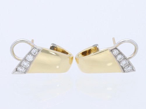 Orecchini brillanti oro giallo